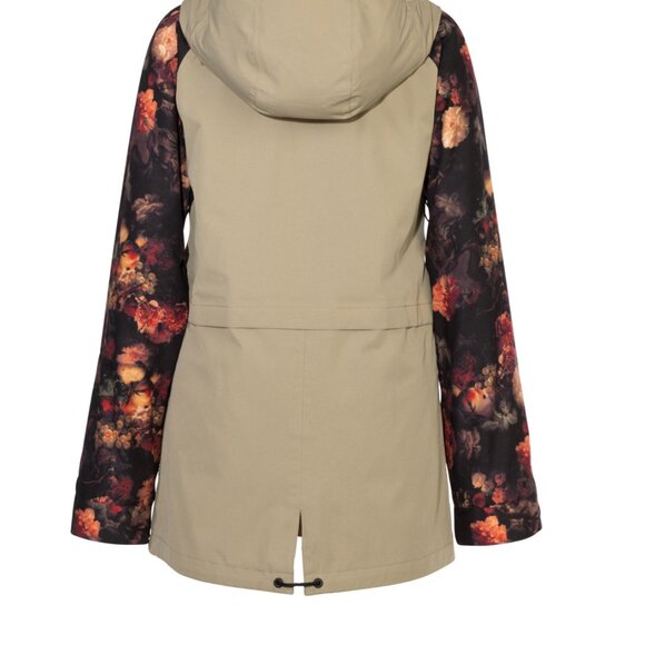 Armada Women's Gypsum Jacket in Floral/ Beige size Medium - Picture 5 of 5